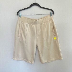 Guess Boys Size Large Ecru Jersey Knit Shorts or Women’s Size Small